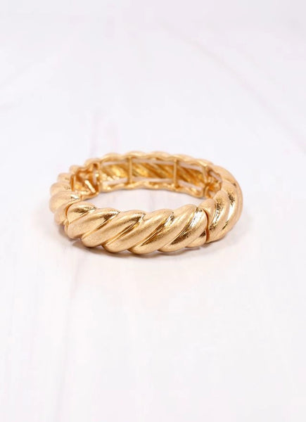 Barbarina Metal Bracelet Gold