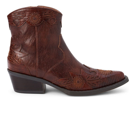 Corky's Headliner Cowboy Boot | Tobacco Suede