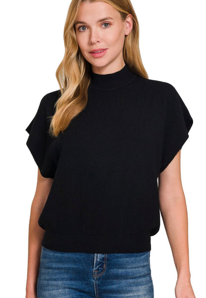 Southern Class Mock Neck Sweater-Multiple Colors