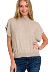 Southern Class Mock Neck Sweater-Multiple Colors