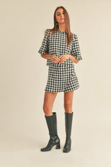 Houndstooth Tweed Seperates