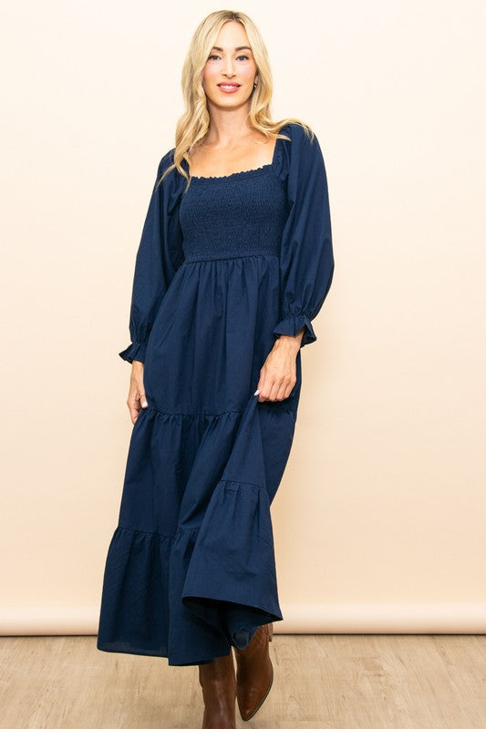 Navy Pier Maxi Dress – A Little Bird Boutique