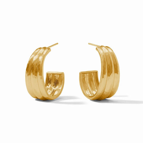 Julie Vos Aquitaine Demi Doorknocker Earring