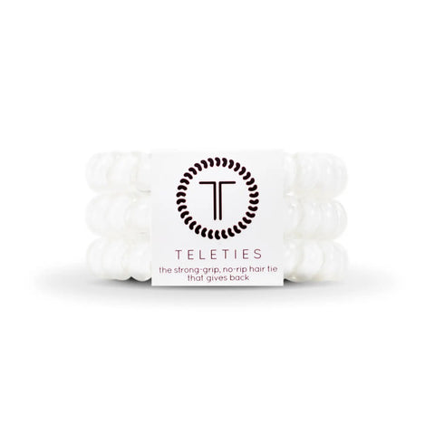 Teleties Spiral Hair Coils | Mixed Pack | Burgundy Bliss Hair Ties