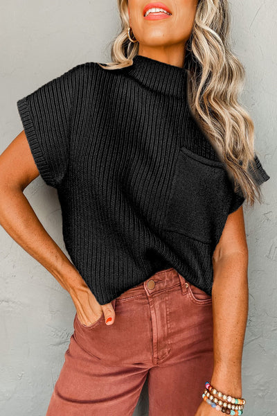 Cammie Short Sleeve Sweater - 2 Colors