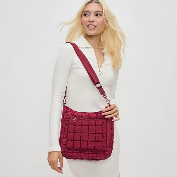 Aura - Quilted Nylon Puffer Crossbody