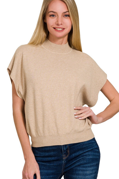 Southern Class Mock Neck Sweater-Multiple Colors