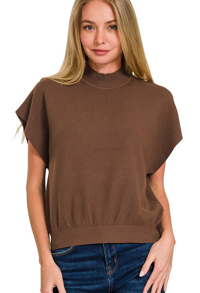 Southern Class Mock Neck Sweater-Multiple Colors