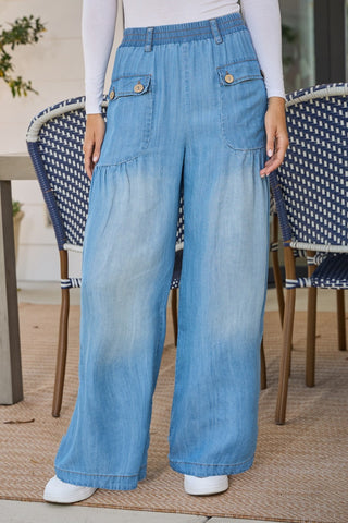 Crawford Wide Leg Jeans