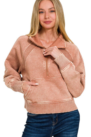 Bebe Zip Sweatshirt - 3 Colors