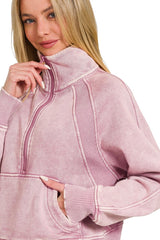 Bebe Zip Sweatshirt - 3 Colors