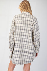 Redfin Plaid Tunic - 4 Colors