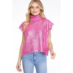 Cotton Candy Coated Sweater