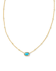 Kendra Scott Mini Elisa Gold Satellite Short Pendant Necklace-Multiple options