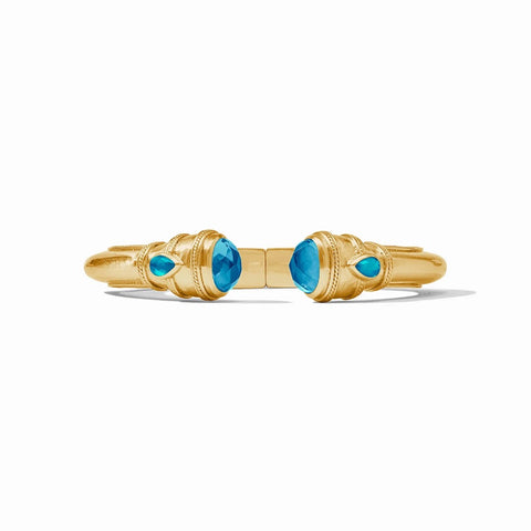 Julie Vos Nassau Statement Ring-Iridescent Aquamarine Blue