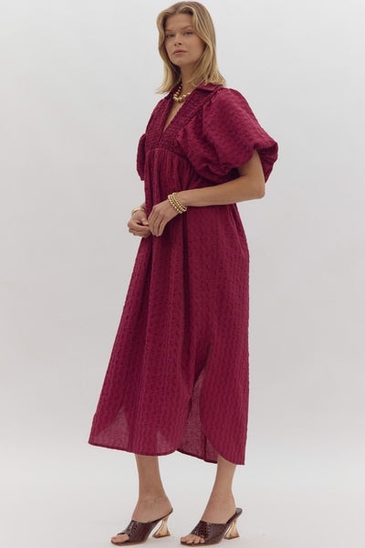 Wild Plum Dress