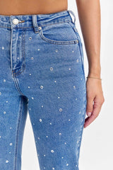 Valentina Rhinestone Jeans