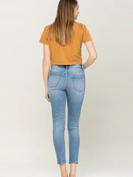 Vervet Haylie High Rise Crop Skinny