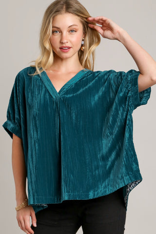 Sundown Velvet Top - 2 Colors