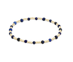 enewton Gemstone Gold Sincerity Pattern 3mm Bracelets - Multiple Colors