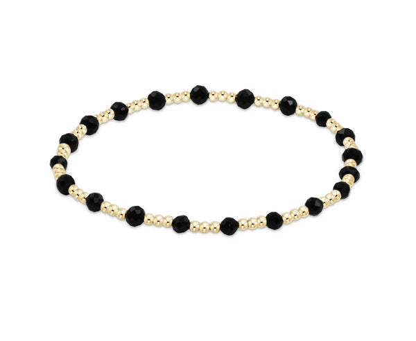 enewton Gemstone Gold Sincerity Pattern 3mm Bracelets - Multiple Colors