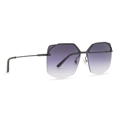 DIFF Bree Black Grey Gradient Sunglasses