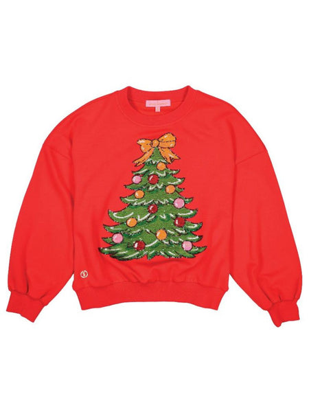 Simply Southern Sequin Tree Sweatshirt