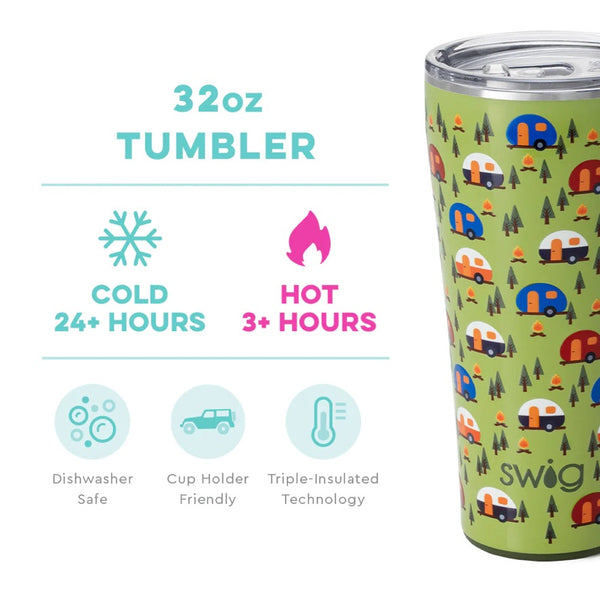 Swig Happy Camper Tumbler (32oz)