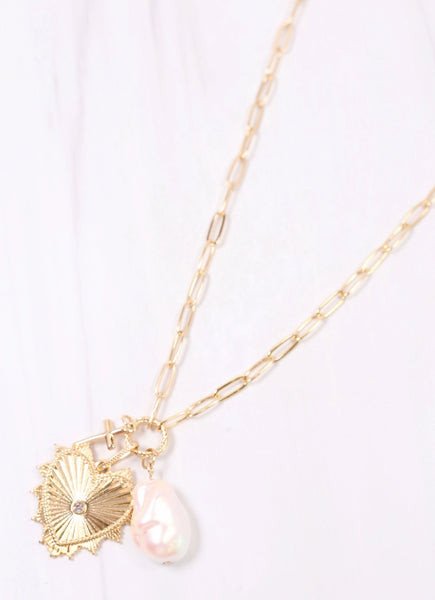 Teyonah Charms Necklace Gold