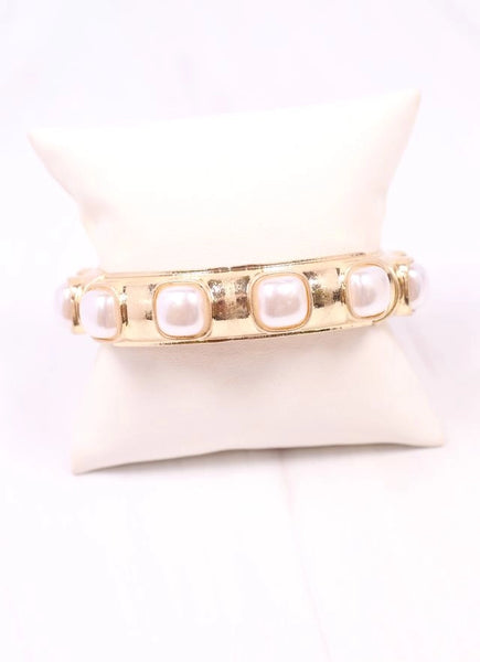 Mirren Bracelet with Pearls Gold