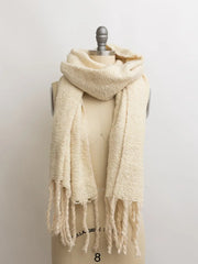 Dega Fringed Scarf - 3 Colors