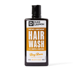 Duke Cannon Bay Rum 2-in-1 Hair Wash Sulfate Free