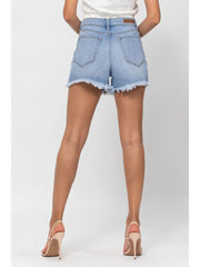 Carlos Denim Cut Off Shorts