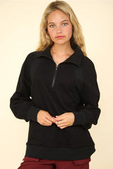 Wally Quarter Zip Sweatshirt - 3 Colors