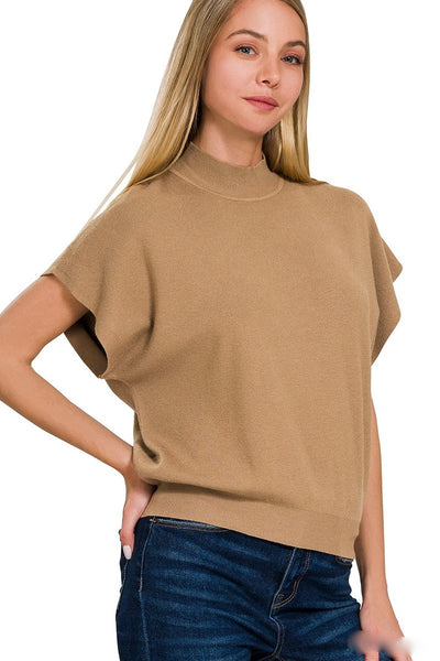 Southern Class Mock Neck Sweater-Multiple Colors