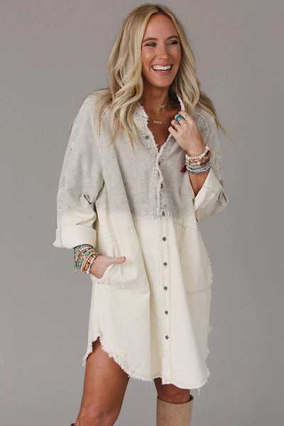 Corley Corduroy Shirt Dress