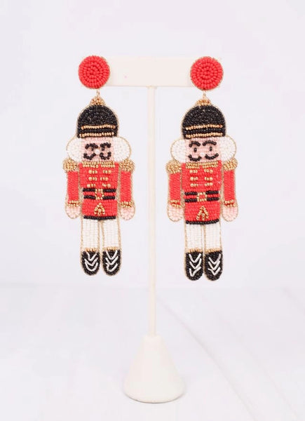 Nutcracker Suite Earring Red