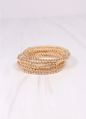 Kendale Bracelet Set Gold