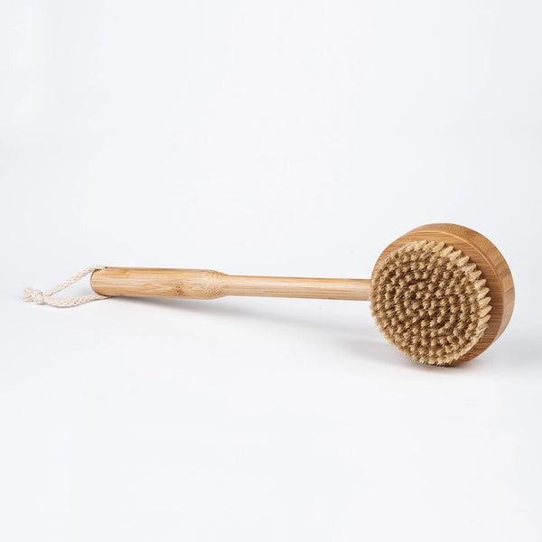 Baudelaire Bamboo 14" Long-Handle Bath Brush