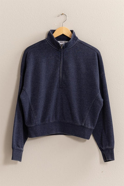 Dark Night Half-Zip Sweatshirt