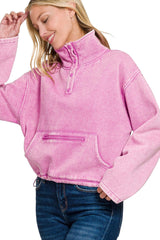 Big Chill Half Snap Sweatshirt