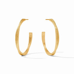 Julie Vos Cheval Twist Hoop-Large