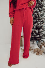 JOLLY Corded Long Sleeve Top and Pants Set