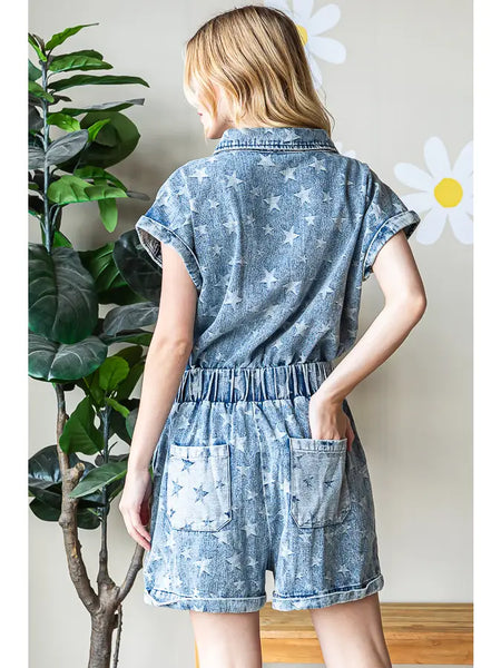 Stars Fell on Alabama Romper