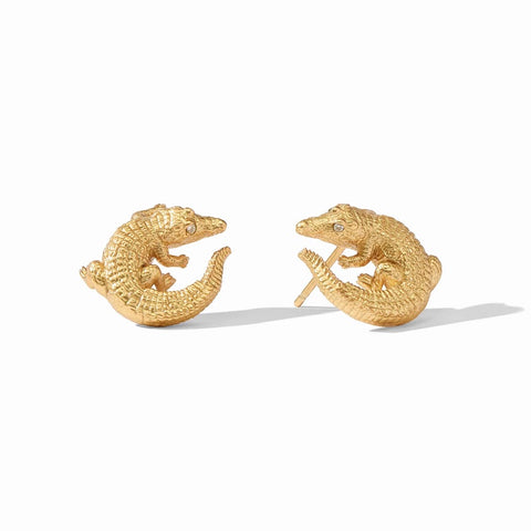 Julie Vos Aquitaine Demi Doorknocker Earring