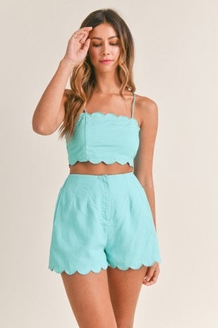 Mae Crop Top and Short Set