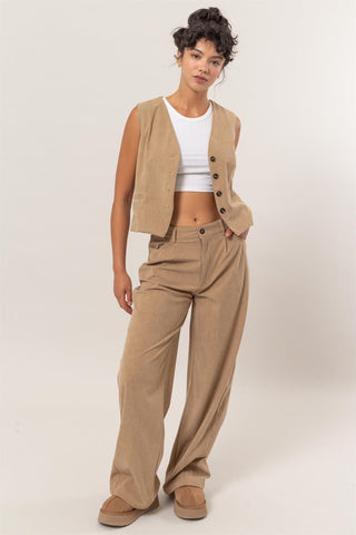 Baby Bell Knit Pants - Wine