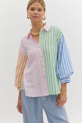 Betty Button Down Top