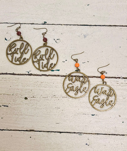 Melody Game Day Earring-3 Sizes-3 Colors