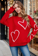 Moxie Heart Sweater